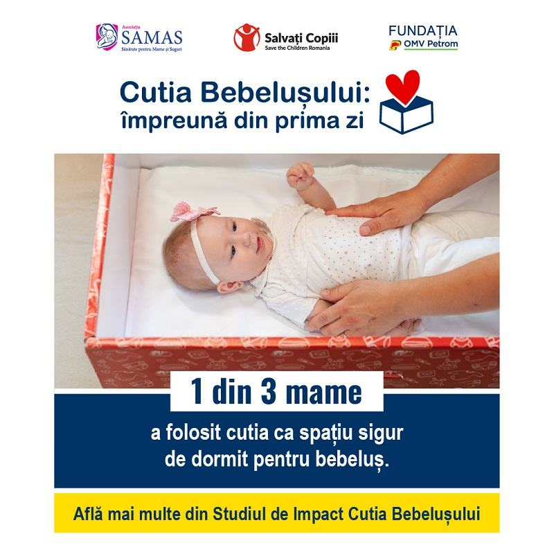 Cutia Bebelusului, instrument de educatie pentru sanatatea mamei si bebelusului si de reducere a inechitatilor sociale